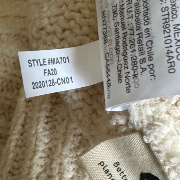 NWOT Madewell Chatterton Fringe Cardigan Sweater sz XS - Picture 12 of 12